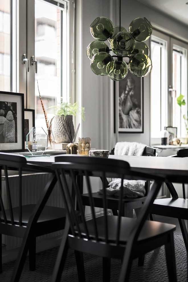 Example of a danish dining room design in Stockholm