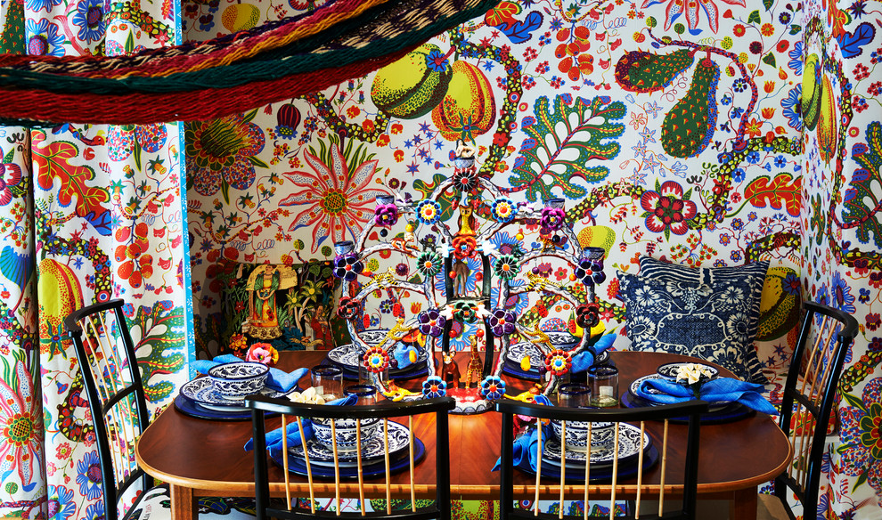 Foto di una sala da pranzo bohémian