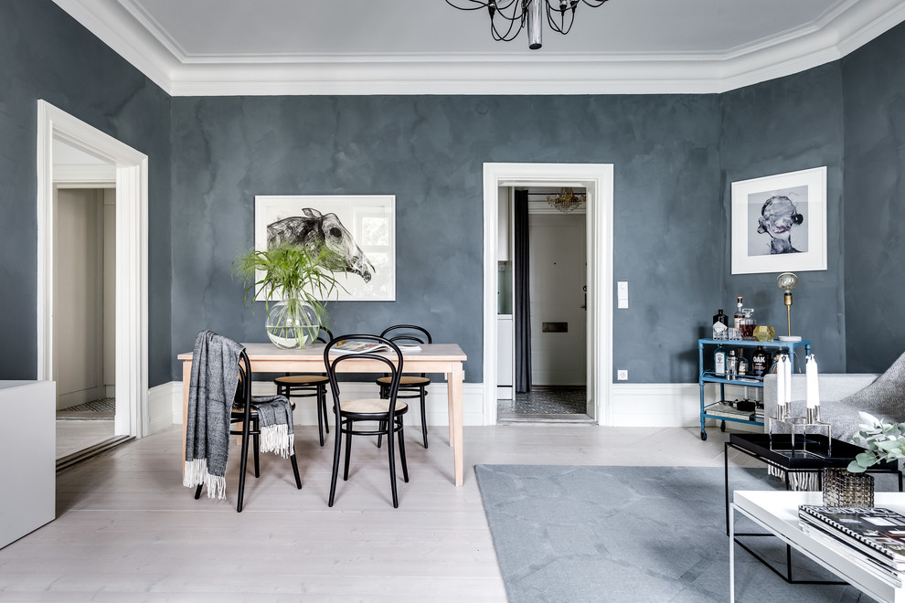Photo of a scandinavian dining room in Stockholm.