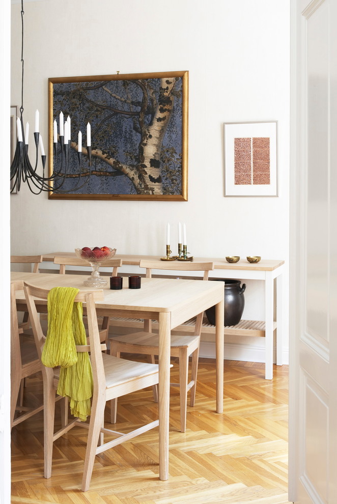 Danish dining room photo in Malmo