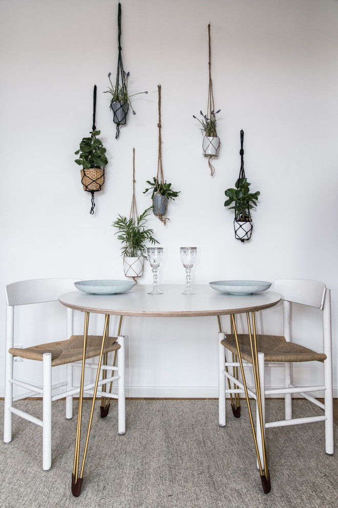Photo of a scandi dining room in Stockholm.
