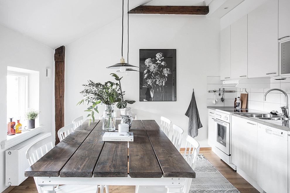 Inspiration for a scandi dining room in Gothenburg.