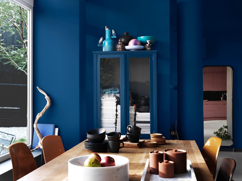 Inspiration for a modern dining room remodel in Stockholm