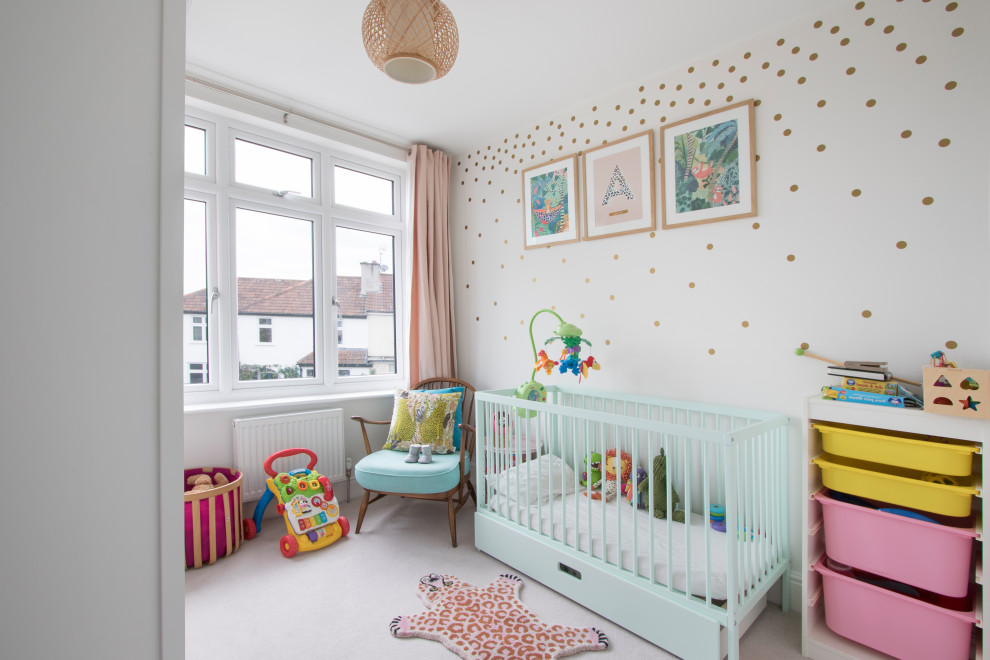 Photo of a contemporary nursery in Other.