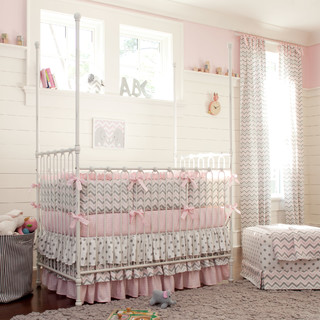 pink and grey nursery ideas