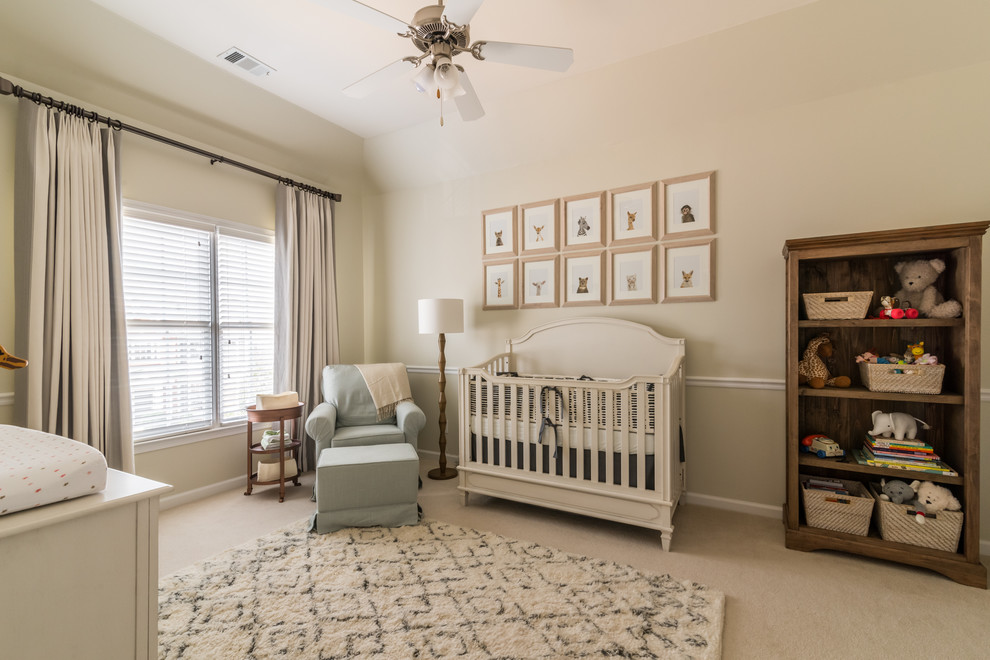 This is an example of a classic nursery in Atlanta.