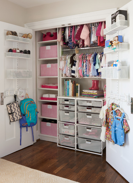 container store nursery closet