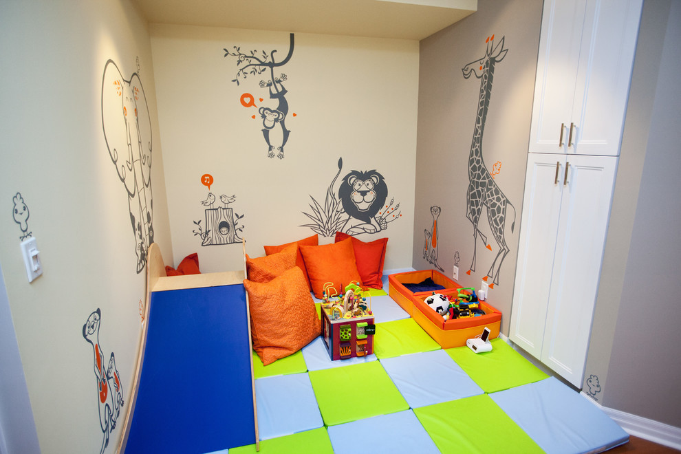 BABY BOY'S NURSERY & PLAYROOM Contemporary Nursery Toronto by
