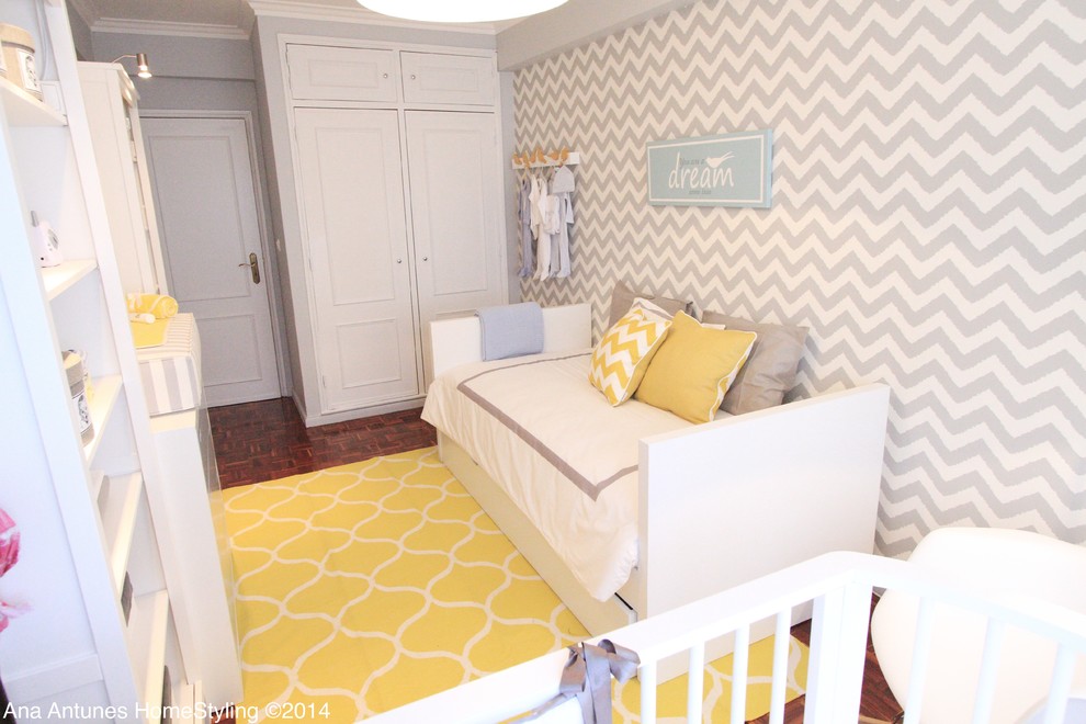 Contemporary nursery in Other.
