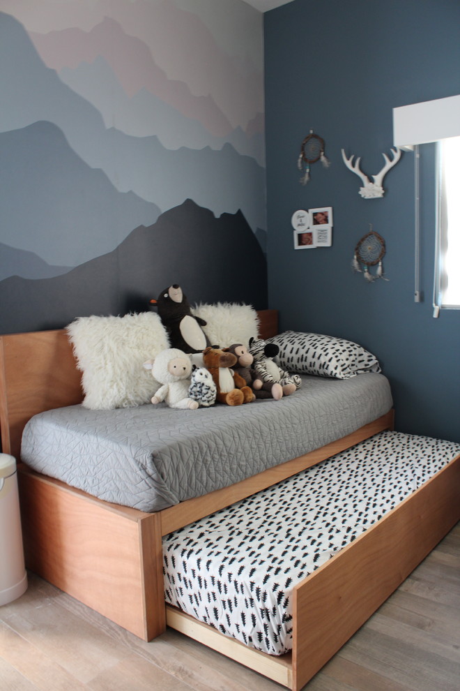 Источник вдохновения для домашнего уюта: комната для малыша в скандинавском стиле для мальчика