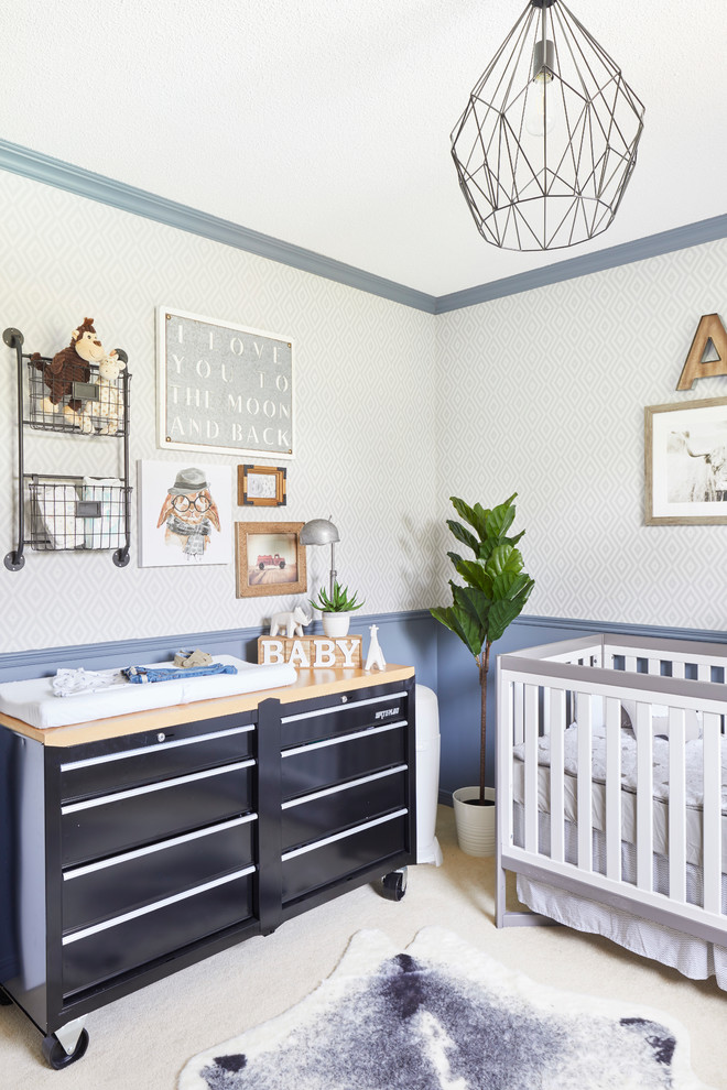 This is an example of a classic nursery in Toronto.