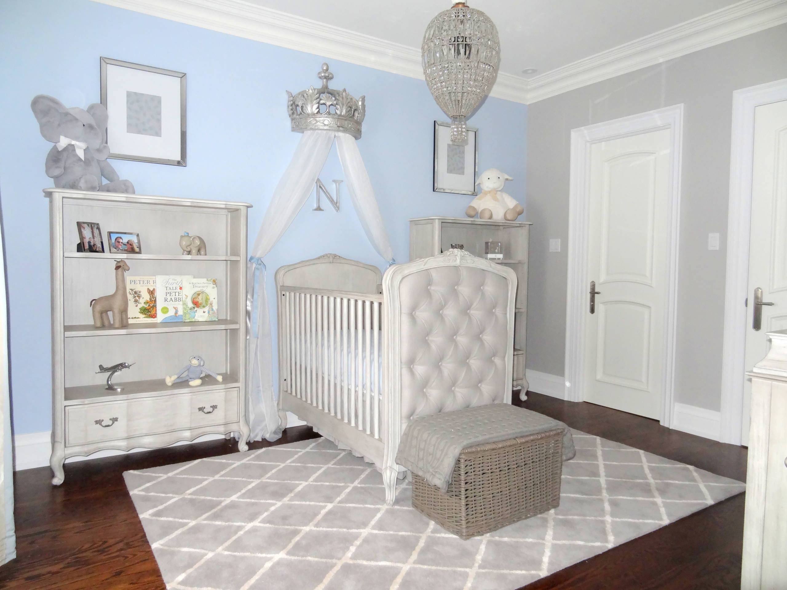 Ideas for a Modern Nursery - Fossil Blu