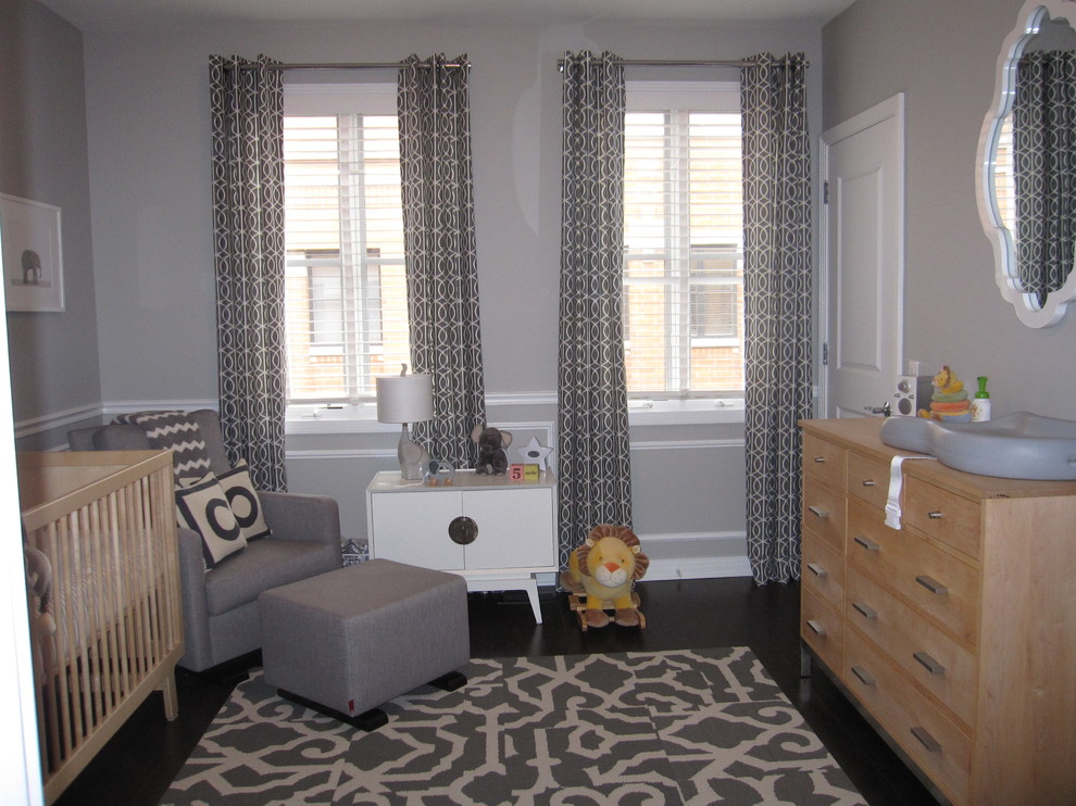 Catherine's Nursery Midcentury Nursery Chicago Houzz