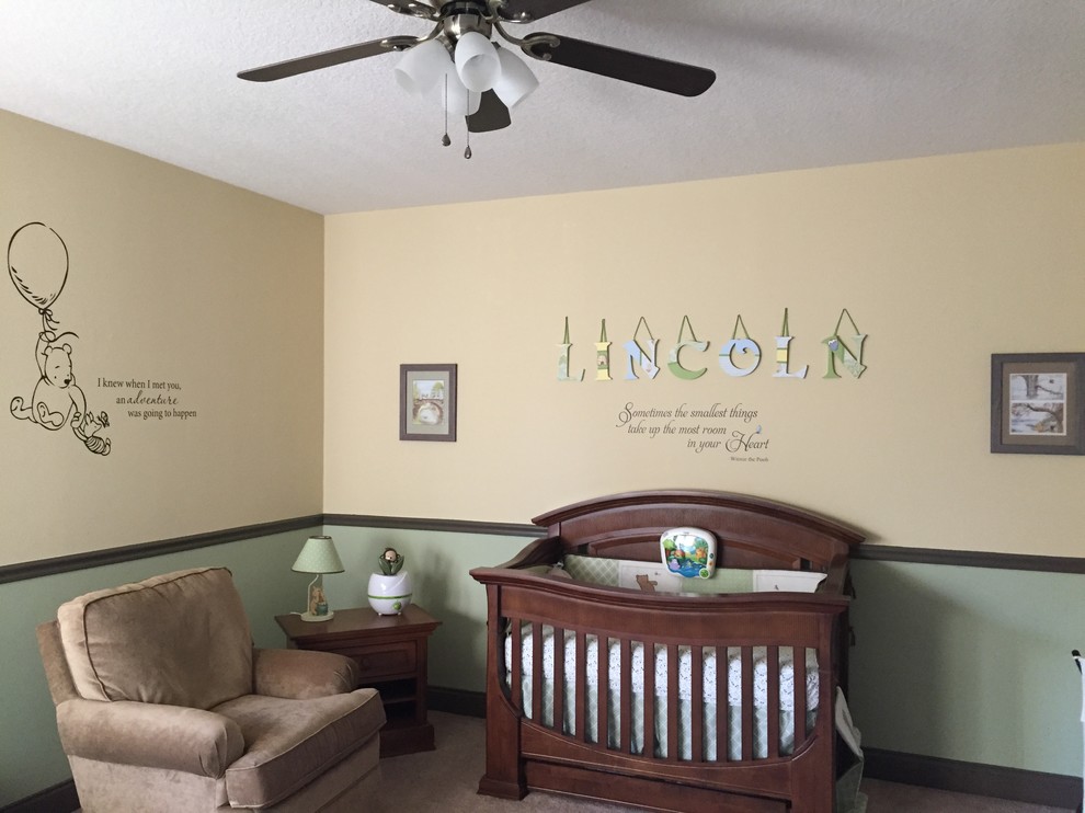 Classic Winnie The Pooh Nursery Nursery Orlando Houzz