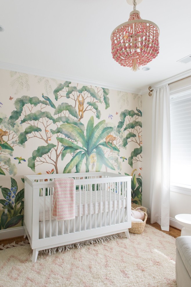 ワシントンD.C.にあるおしゃれな赤ちゃん部屋の写真