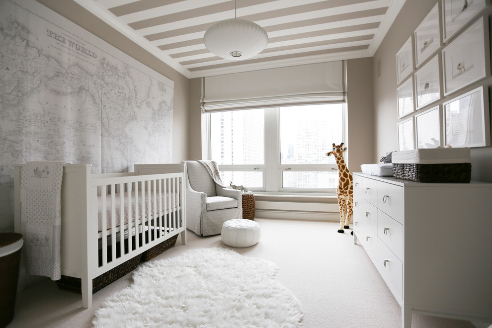 Contemporary Nursery Contemporary Nursery Chicago Houzz