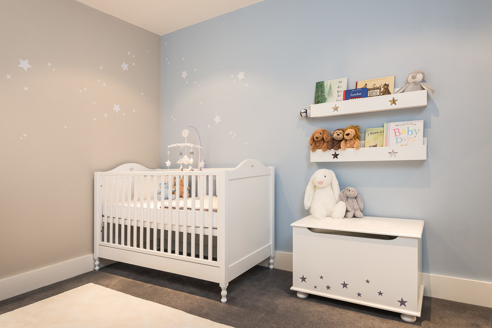 Cot Contemporary Nursery Berkshire by Inara Home Imagery Houzz
