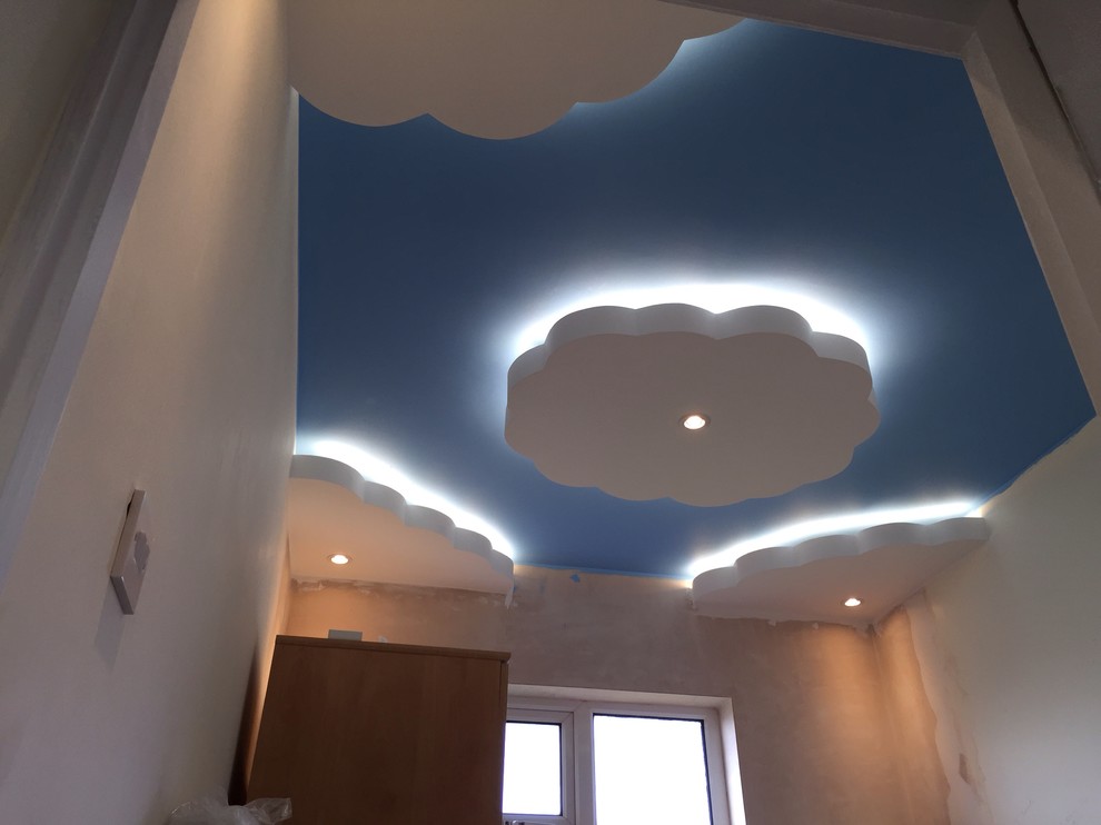 Floating clouds ceiling Modern Nursery Other by LD ceilings Houzz