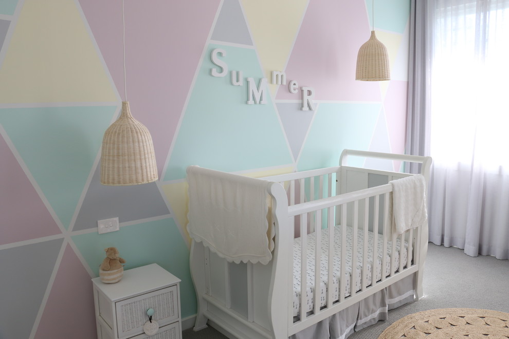 Идея дизайна: комната для малыша в скандинавском стиле