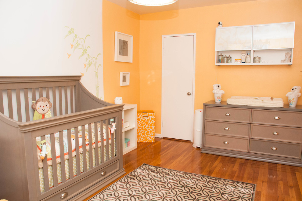 Идея дизайна: комната для малыша