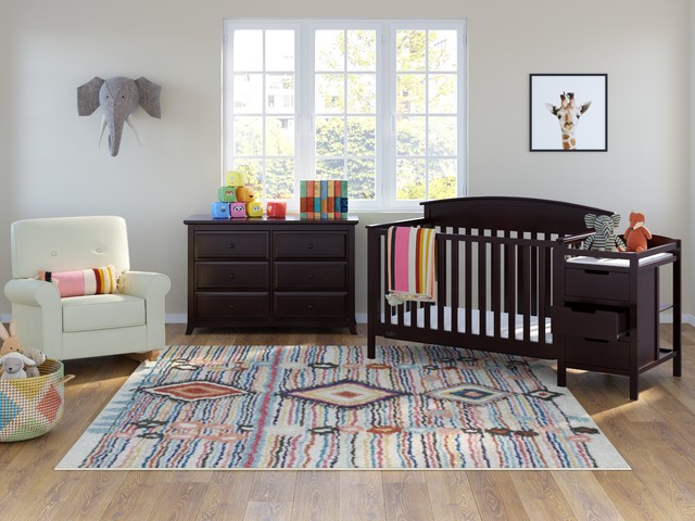 Graco Benton 4 in 1 Convertible Crib and Changer Nursery