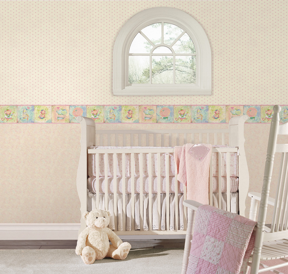 Источник вдохновения для домашнего уюта: комната для малыша в стиле неоклассика (современная классика)