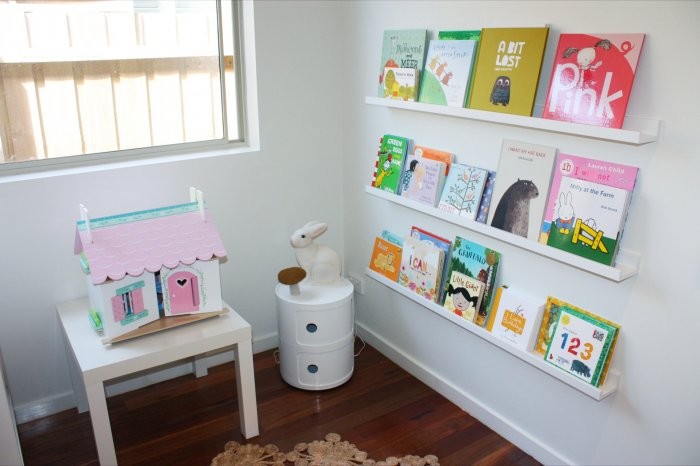 nursery book shelves