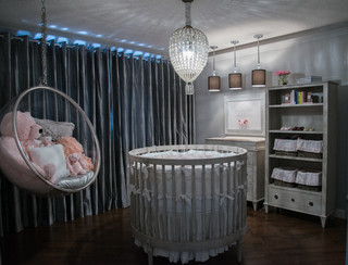 Luxe Baby Room Contemporain Chambre De Bebe Edmonton Par Ann Love Interiors Inc Houzz