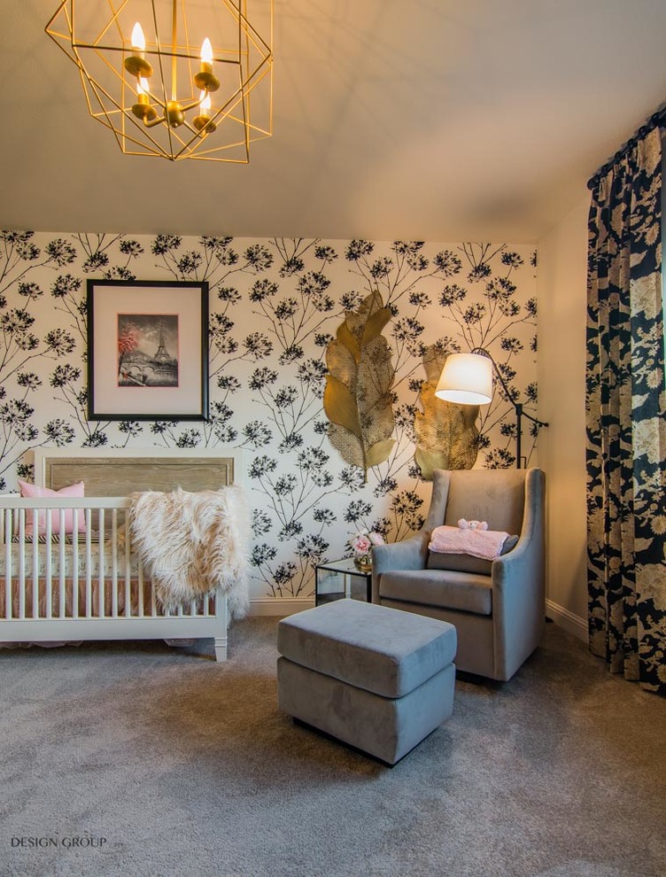Mansfield Nursery in Style Nursery Dallas by MTK Design Group Houzz