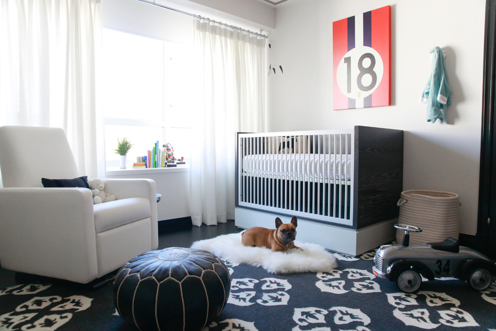Max's Nursery Transitional Nursery New York by Touijer Designs Houzz