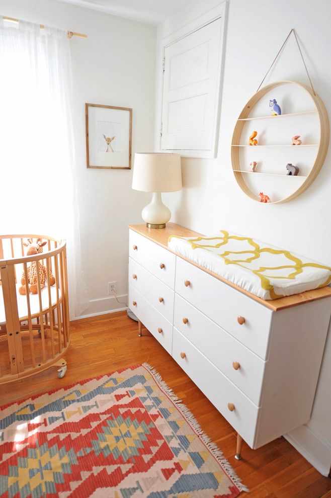 Inspiration for a modern nursery remodel in Other