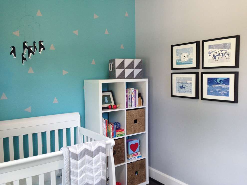 Modern Arctic Nursery Modern Nursery DC Metro by D. Buckley Design Houzz