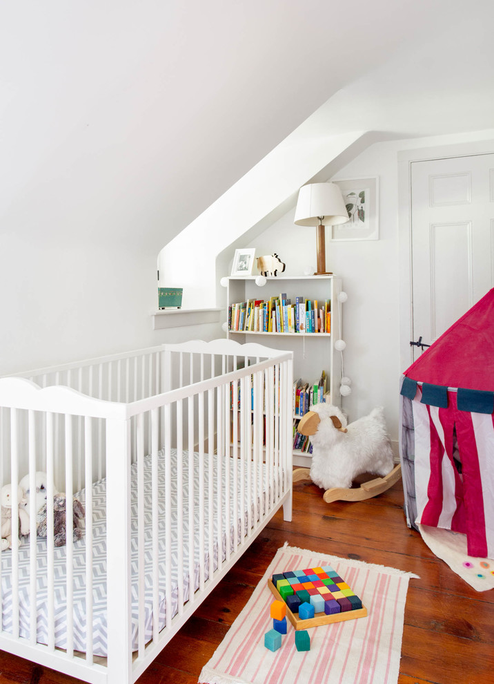 Example of a cottage nursery design in Other