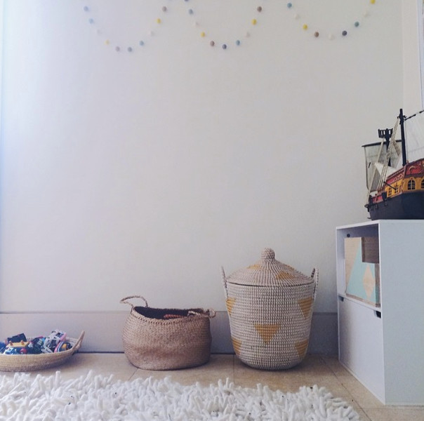 This is an example of a medium sized eclectic nursery in Sydney.