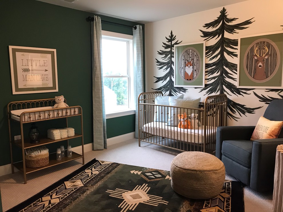 Nurseries Rustic Nursery Atlanta by Anita Roll Murals Houzz