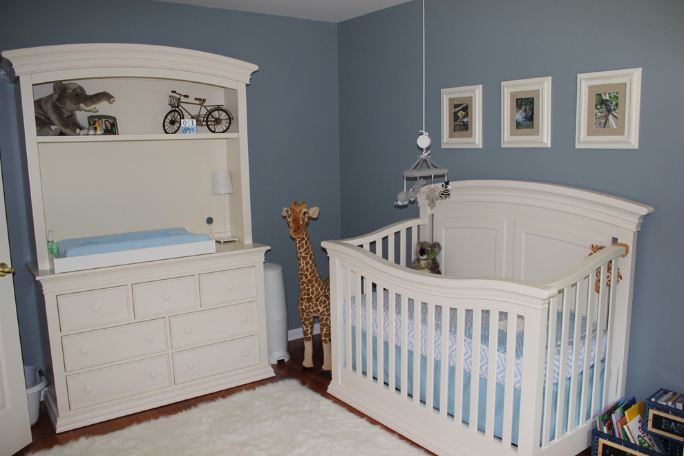 Example of a classic nursery design in New York