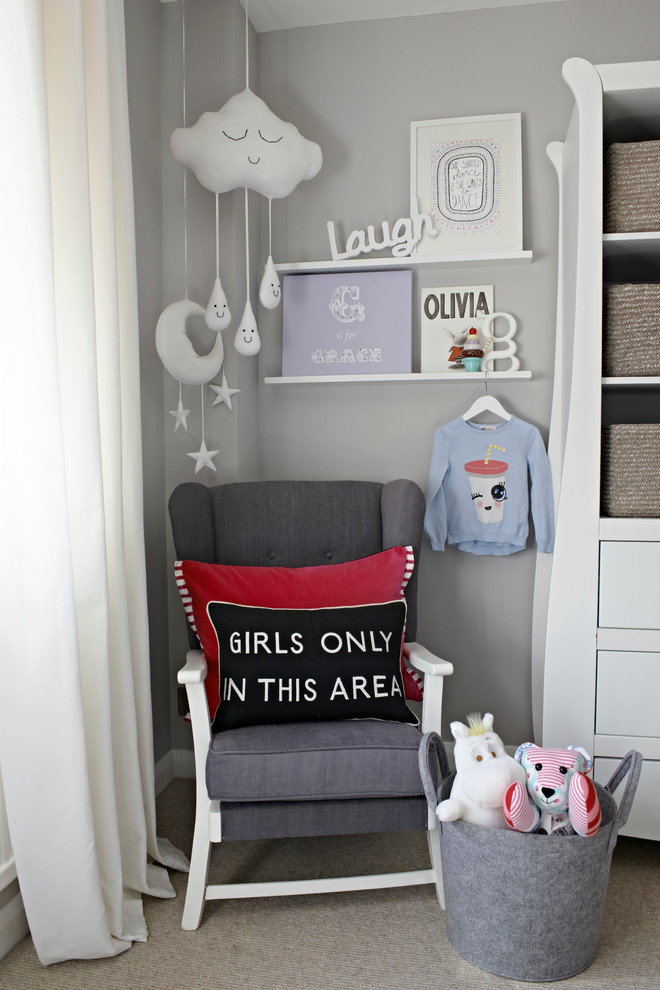 Пример оригинального дизайна: комната для малыша