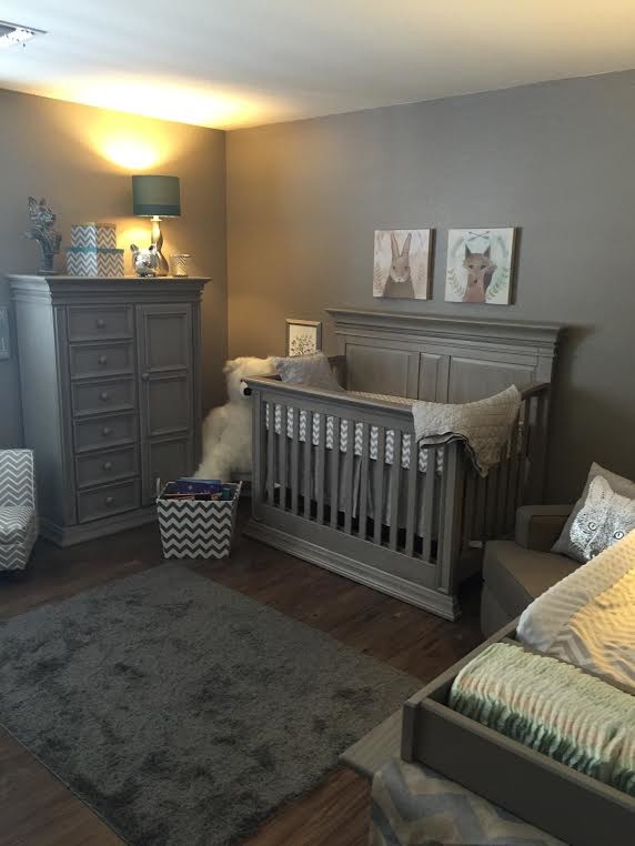 This is an example of a rustic nursery in Phoenix.