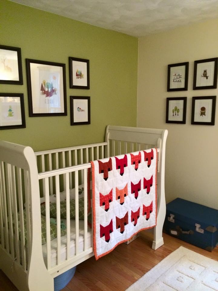 This is an example of a rustic nursery in Bridgeport.