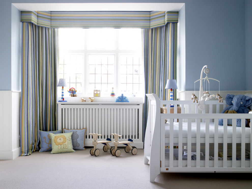 ロンドンにあるおしゃれな赤ちゃん部屋の写真