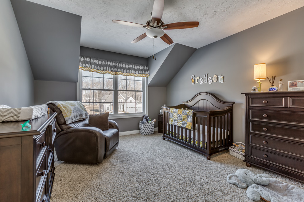 Olivia Floor Plan Homes Nursery Cleveland by ProBuilt Homes Inc