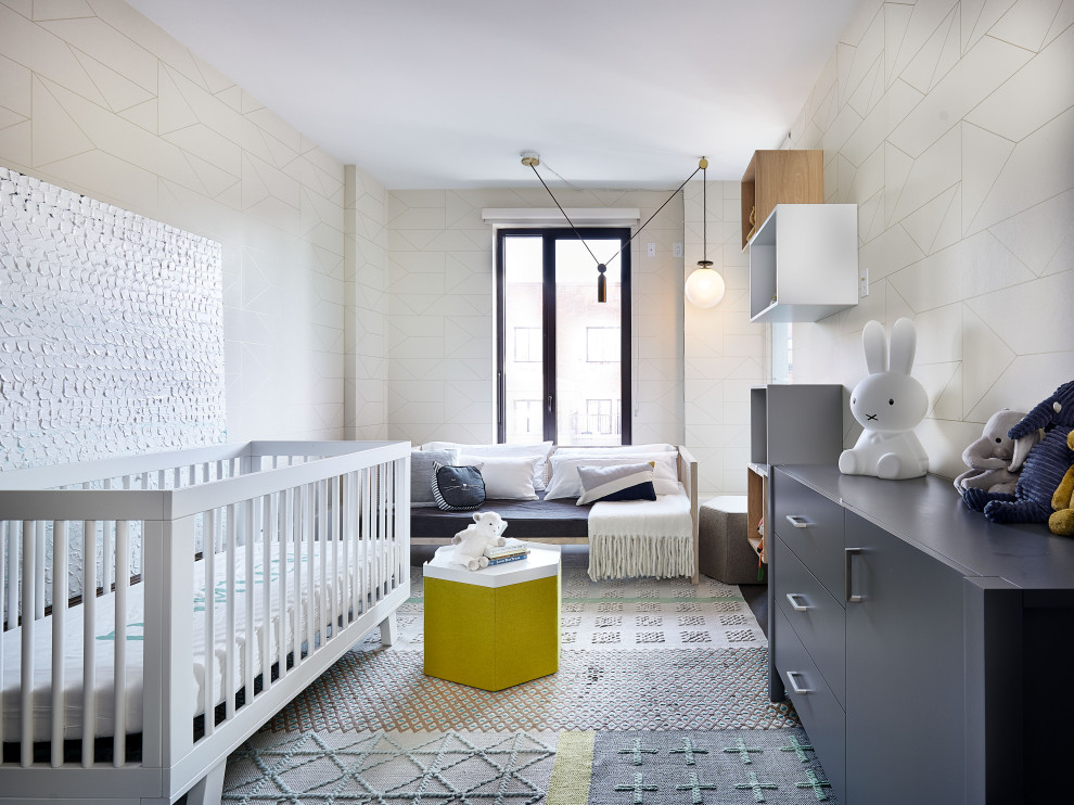 Oosten Apartment Contemporary Nursery New York by Megan Grehl