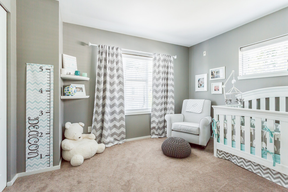 boy grey nursery ideas