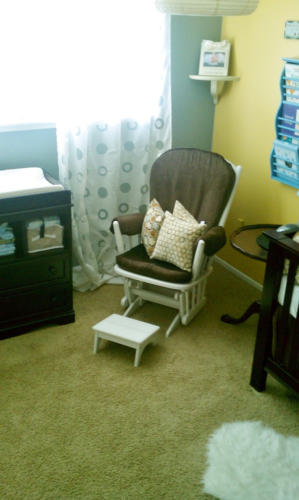 На фото: комната для малыша в морском стиле