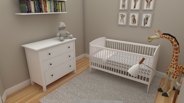 Safari Nursery Chambre De Bebe Londres Par Roomlab Houzz