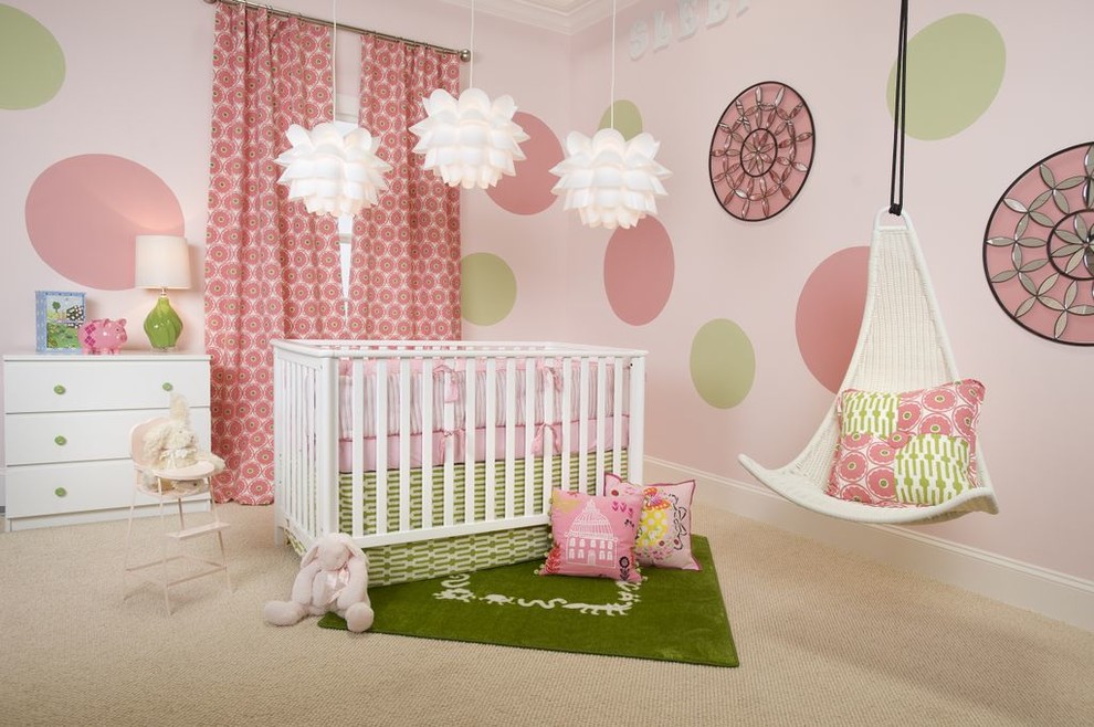 Photo of a contemporary nursery in Other.