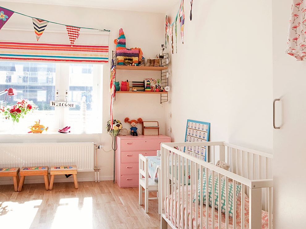 Skandinavisches Babyzimmer in Stockholm
