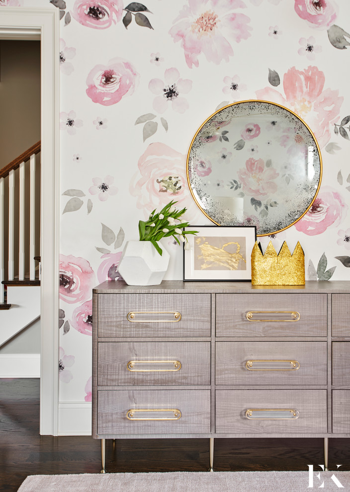 Styled and Comfortable Family Home Contemporary Nursery Chicago