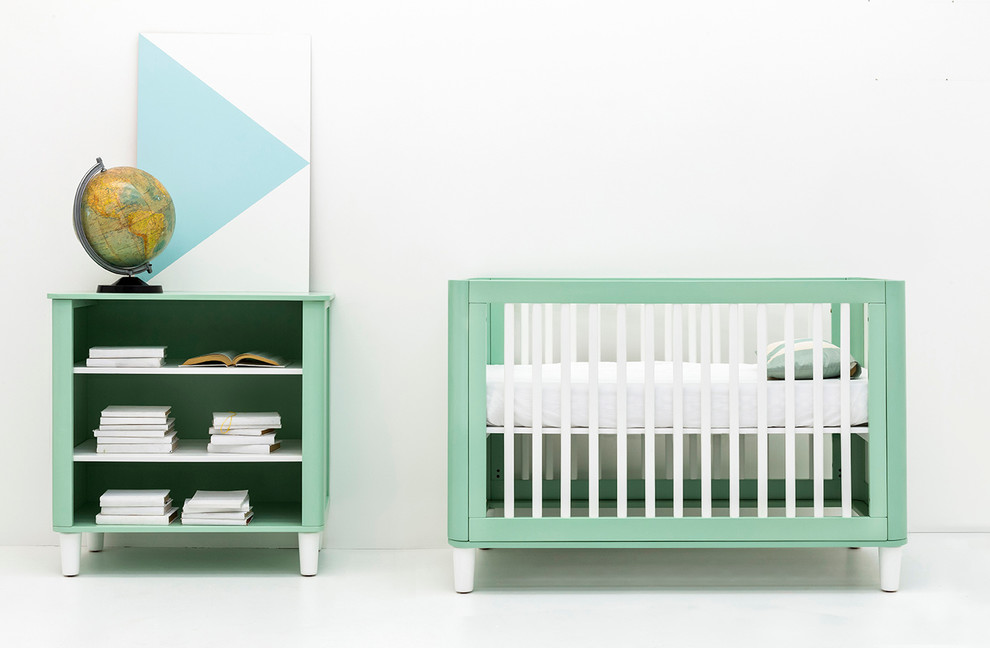 Inspiration for a small contemporary nursery remodel in Sydney