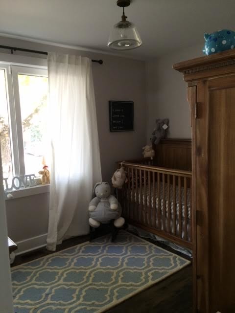 Mismatched furniture cheap nursery